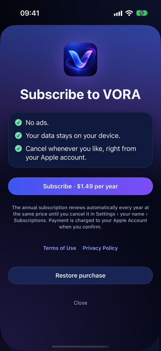 Free trial and subscription